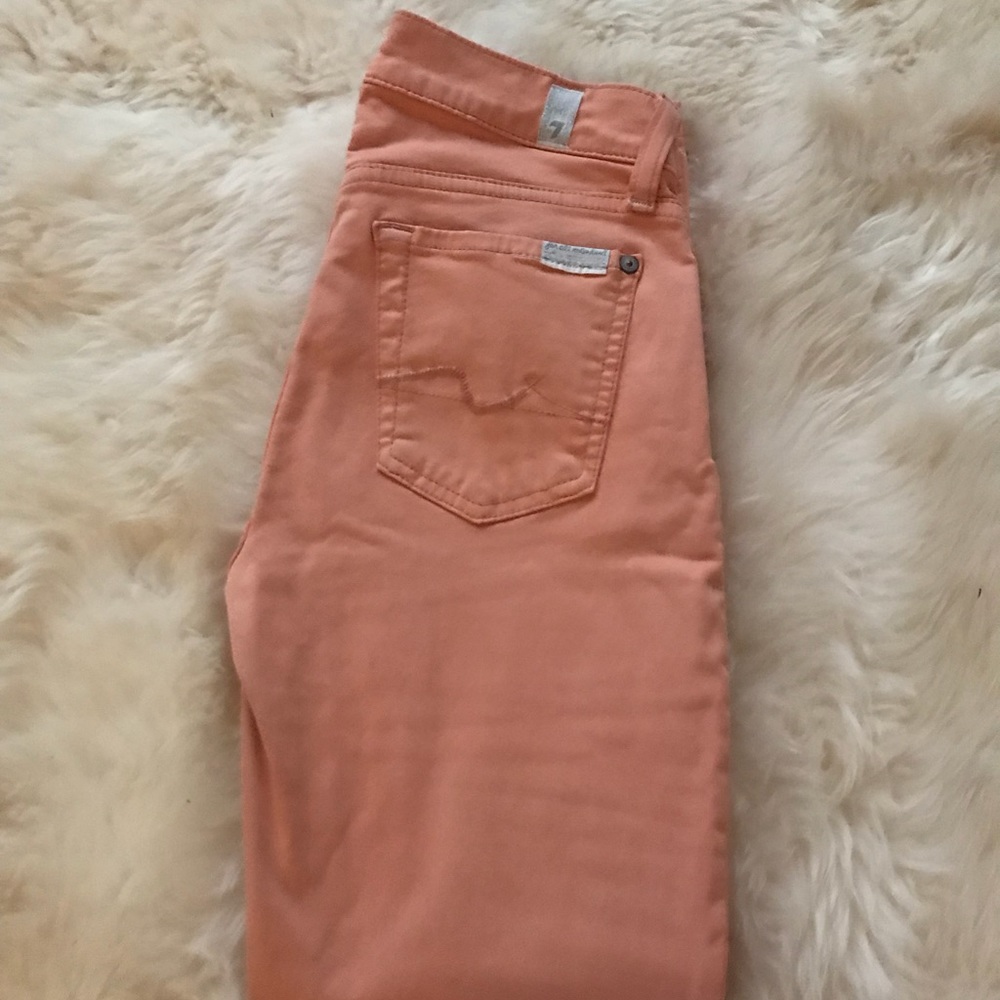Seven for all Mankind Orange Jeans